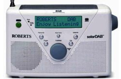 Roberts Solar DAB/FM Solar Powered Radio - White